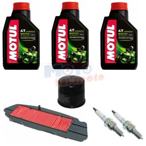 Kit maintenance oil filters & spark plug
