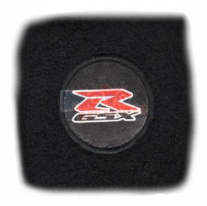 Polsino GSX-R logo nero su nero piccolo