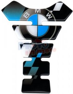 Adesivo parazip-paraserbatoio BMW con bandiera
