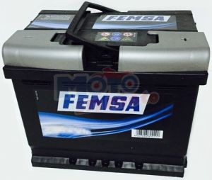 Batteria Auto 52AH DX FEMSA