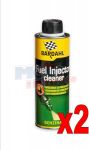 Bardahl Fuel Injector Cleaner Additivi Pulitore Iniettore Benzina 300 ML n. 2 flaconi