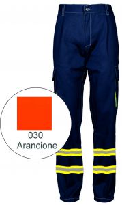 Pantalone multinorma c/bande Arancio PIANOSA