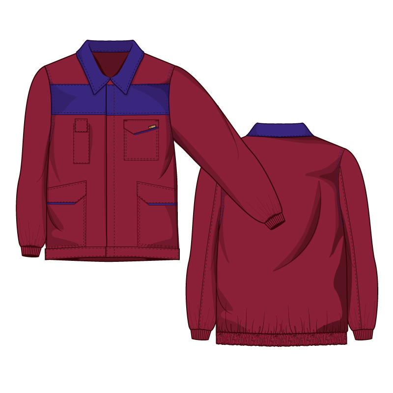 Giubbino Livorno Fustagno Bordeaux Azzurro