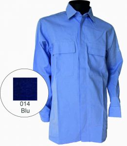 Camicia multinorma Blu