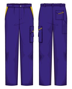 Pantalone Firenze Massaua Azzurro / Giallo