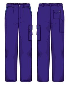 Pantalone Firenze Gabardina 65/35 Azzurro / Celeste