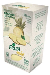 Polpa di Ananas alla Menta 4 x 100 g / Polpa de Abacaxi com Hortelã  4 x 100 g