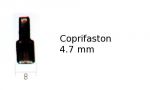 COPRIFASTON UNISEX 4.8 mm conf. 100pz colore nero