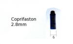 COPRIFASTON UNISEX 2.8 mm conf. 100pz colore nero