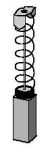 J 312 CARBONCINO 7x10x23/25 G90 STAYER FIG.304