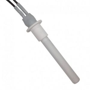 Candeletta ceramica 260 w - l. 96 (s.battuta) - con flangia