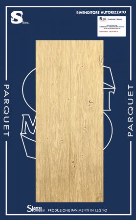 ROVERE NATURE ▲ LAMPARQUET SUPERIOR PRELEVIGATO 10x120-160x600-1900 mm