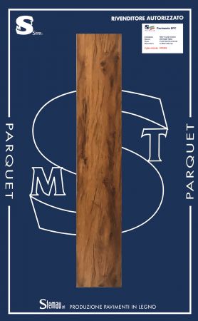 SPC 🏠🏢👤👤👤 DECORO VINTAGE TEAK LISTONE MAXI 4x183x1220 mm
