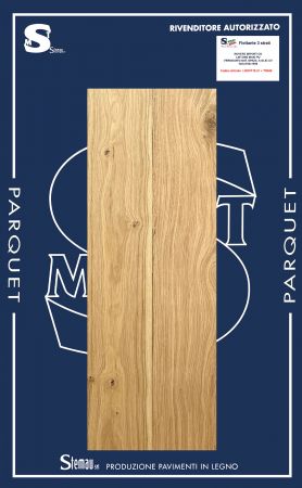 ROVERE IMPORT CD LISTONE MAXI PU VERNICIATO NATURALE SPAZZOLATO A OLIO UV 14/3x190x1900 mm