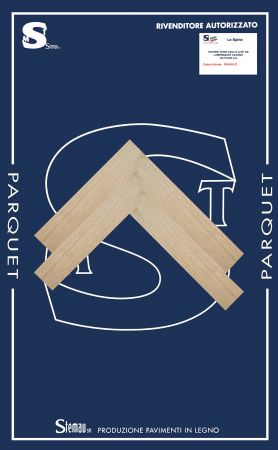 ROVERE IMPORT SPINA TAGLIO A 90° AB LAMPARQUET CLASSIC 10/3x70x600 mm   