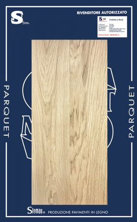 ROVERE SELECT ⏺ LAMPARQUET MAXI SUPERIOR PRELEVIGATO 15x160-200x800-2500 mm