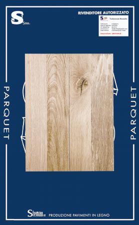 ROVERE RUSTIC LAMPARQUET MAXI 10x65x300-400 mm