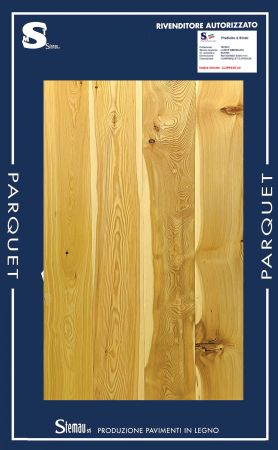LARICE SIBERIANO RUSTIC LAMPARQUET SUPERIOR 10x140x1000-2000 mm