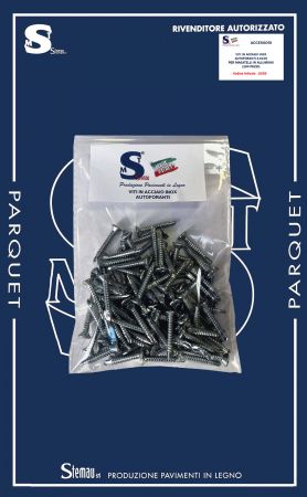VITI IN ACCIAIO INOX AUTOFORANTI PER MAGATELLI IN ALLUMINIO