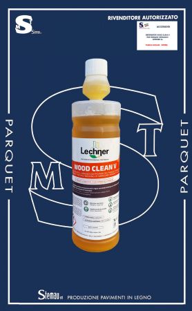 DETERGENTE WOOD CLEAN V LECHNER PER PARQUET VERNICIATI 