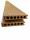 WPC TEAK 3D EMBOSSED LISTONE MAXI 25x140x2200 mm