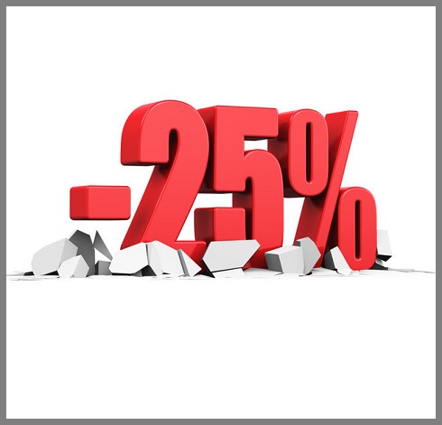 SUPER SCONTI DI MARZO -25%