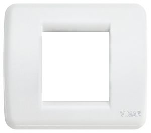 PLACCA ROND  1-2M BIANCO BRILL.