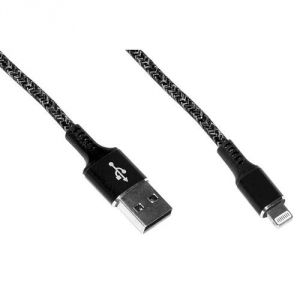 CAVO PIATTO USB - 8 POLI PER IP5 NERO FINO A 2A IN