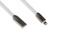 PIATTINA BIANCA USB 8 POLI X IP5 TERMINAL ZINCATI