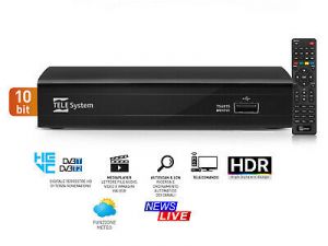 DECODER DVB-T/T2 1080P H. 265