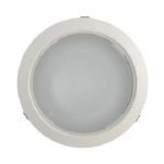 "LED DOWNLIGHT 8"" 25W FROSTED NW 2200LM 4000K"