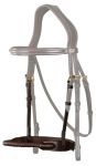Leather Cover Rope Noseband - New English Collection