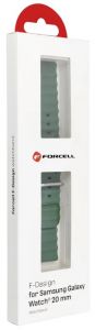 FORCELL CINTURINO SILICONE FS01 20 MM VERDE