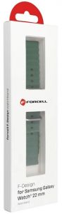 FORCELL CINTURINO SILICONE FS01 22 MM VERDE