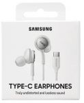 SAMSUNG AURICOLARE STEREO IN EAR WHITE TYPE C