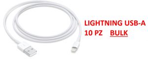 APPLE CAVO LIGHTNING-USB 1M  (BULK) 10 PEZZI