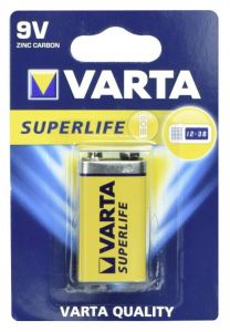 BATTERIA VARTA 1 PZ (9V - 6LR61) - SUPERLIFE 