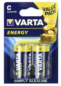 BATTERIA VARTA 2 PZ (R14 - TIPO C) - SUPERLIFE 