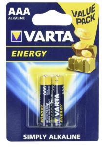 BATTERIA VARTA 2 PZ (AAA) MINI STILO - ENERGY