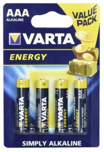 BATTERIA VARTA 4 PZ (AAA) MINI STILO - ENERGY