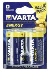 BATTERIA VARTA 2 PZ (R20 - TIPO D) - ENERGY