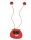 AURICOLARE JELLIE MONSTER Steven Jack 3,5mm ROSSO