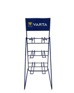 ESPOSITORE VARTA 6 GANCI + KIT BATTERIE