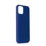Puro Cover in Silicone Liquido con interno in microfibra per iPhone 11 Pro Max Dark Blue	