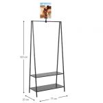 Rack with shelves