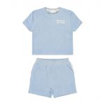 Completino cotone Ocean blue
