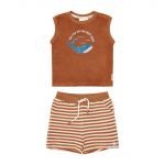Completino cotone Ocean brown