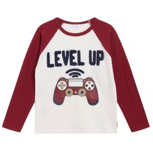 ALBINUS T-shirt manica level up videogame 