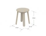 CREATIVE TABLE STOOL - sgabello per tavolo con rotolo