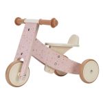 Triciclo in legno Rosa FSC